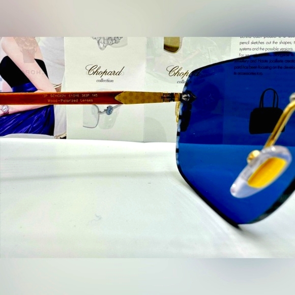 👑Chopard SCHG62V 383P‼️ Wood-Polarized Lenses ‼️ - Picture 10 of 16